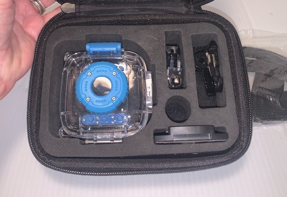 Waterproof Camera Case & Misc Accessories w/ Zippered Carry Case