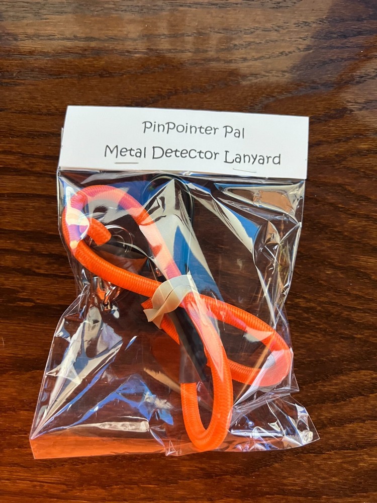 PinPointer Pal Metal Detector Lanyard - 24" Blue