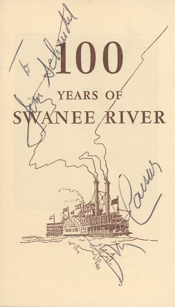 Irving Caesar- Signed Booklet (Songwriter)