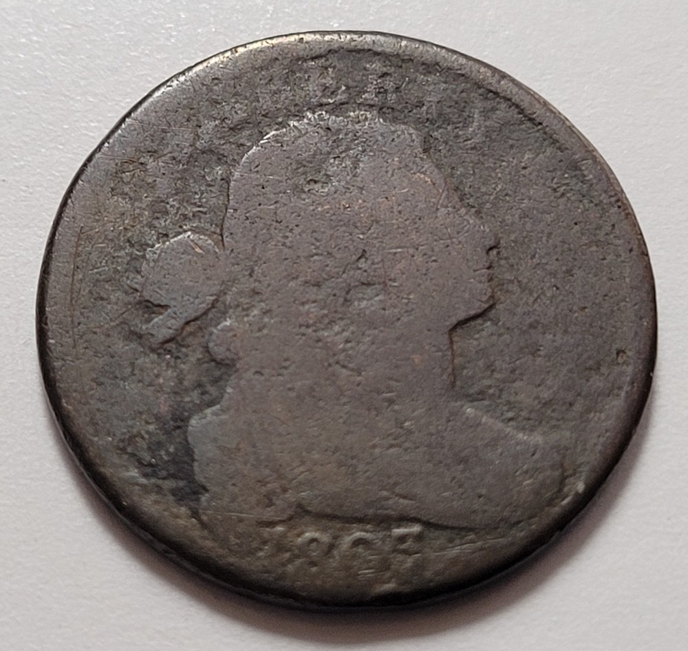 1805 Draped Bust Large Cent Penny, Circulated