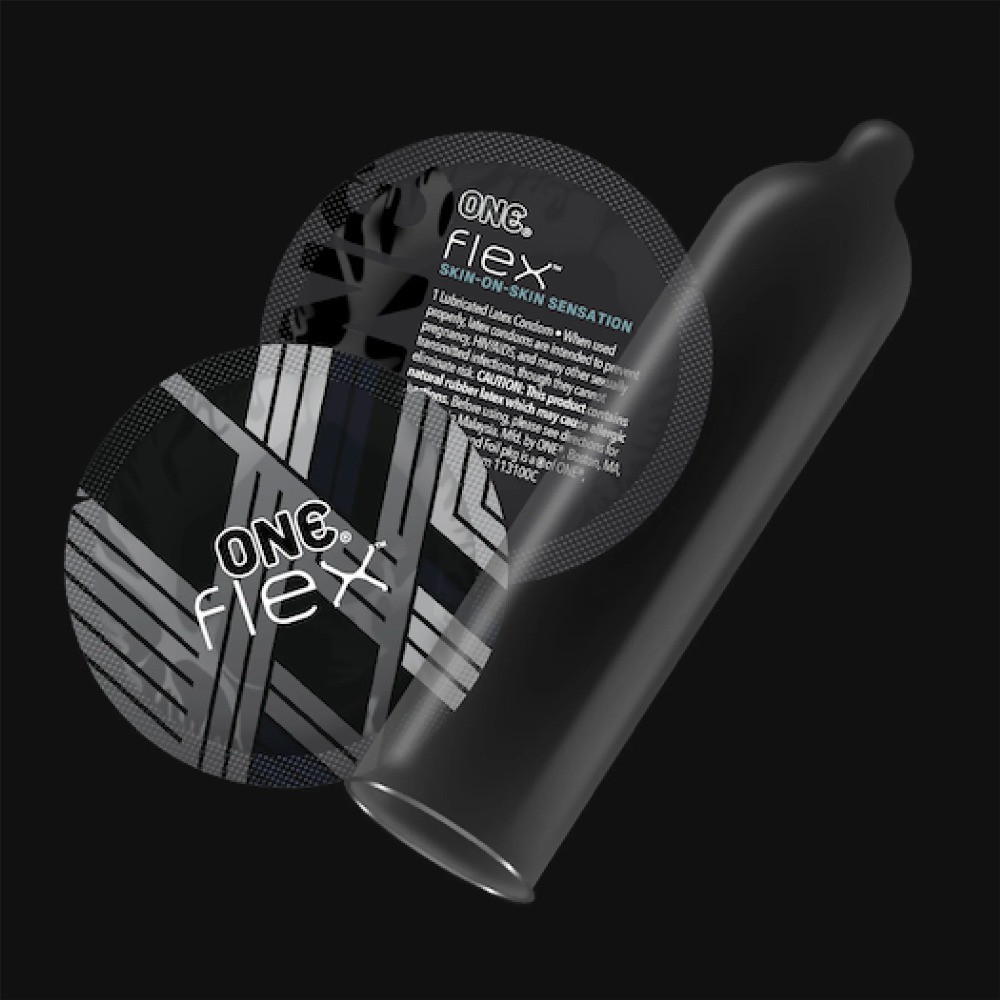 ONE® Flex™ Condoms -Ultra-Thin, Flexible, Strong, 10-Count