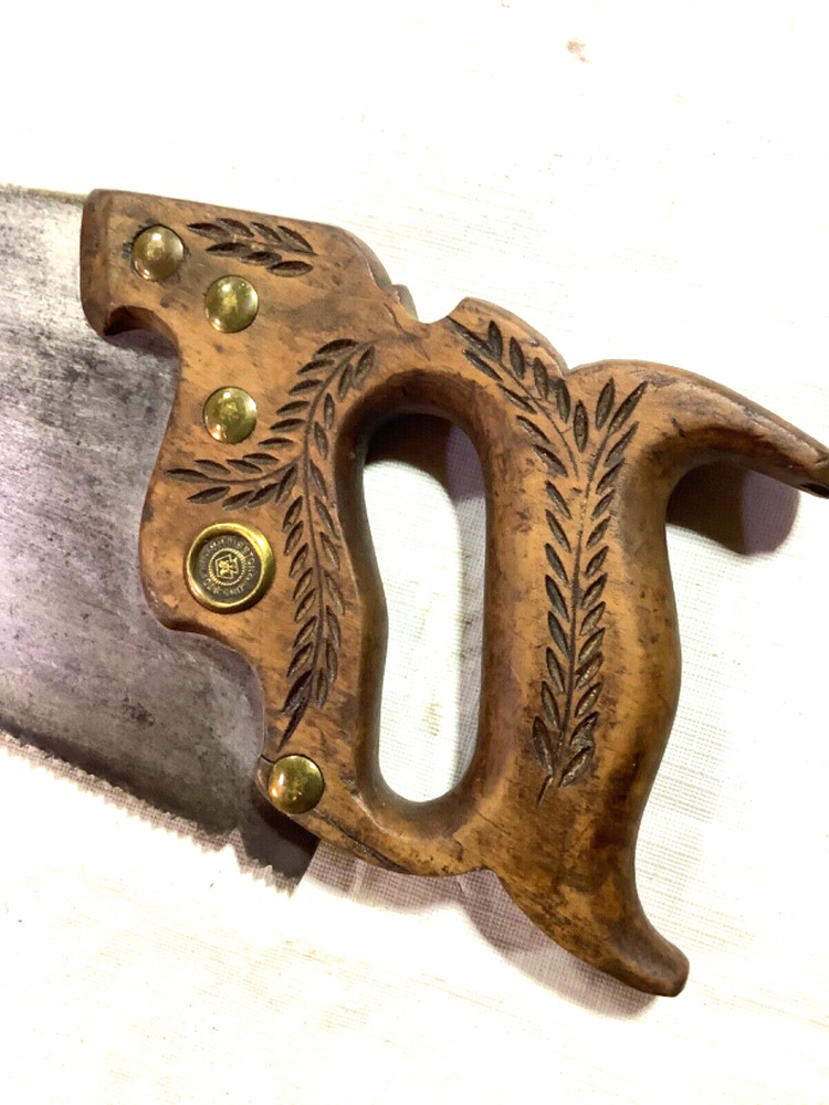 6 woodworking handsaws good condition