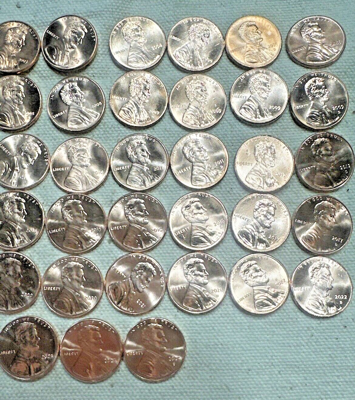 1959 - 2024 P & D S MS Set 148 Uncirculated Lincoln Includes 7 1982 & 60D SD