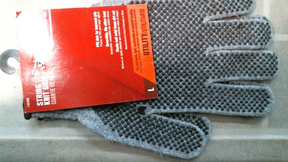 ACE String Knit Grip Utility Gloves, FREE SHIPPING