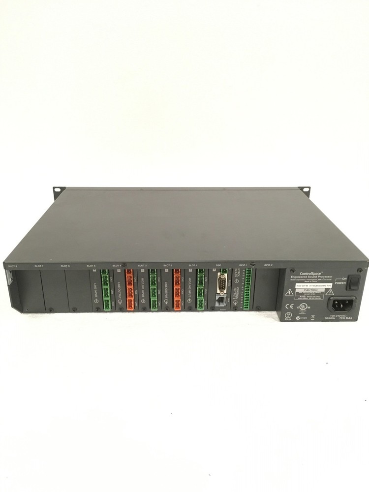 Bose ControlSpace ESP-88 Engineered Sound Processor W/ 7X Cards, Mount Ears