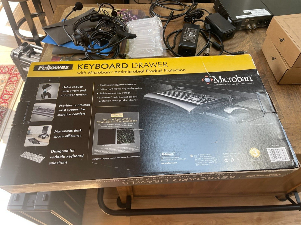 Fellowes Office Suites Underdesk Keyboard Drawer