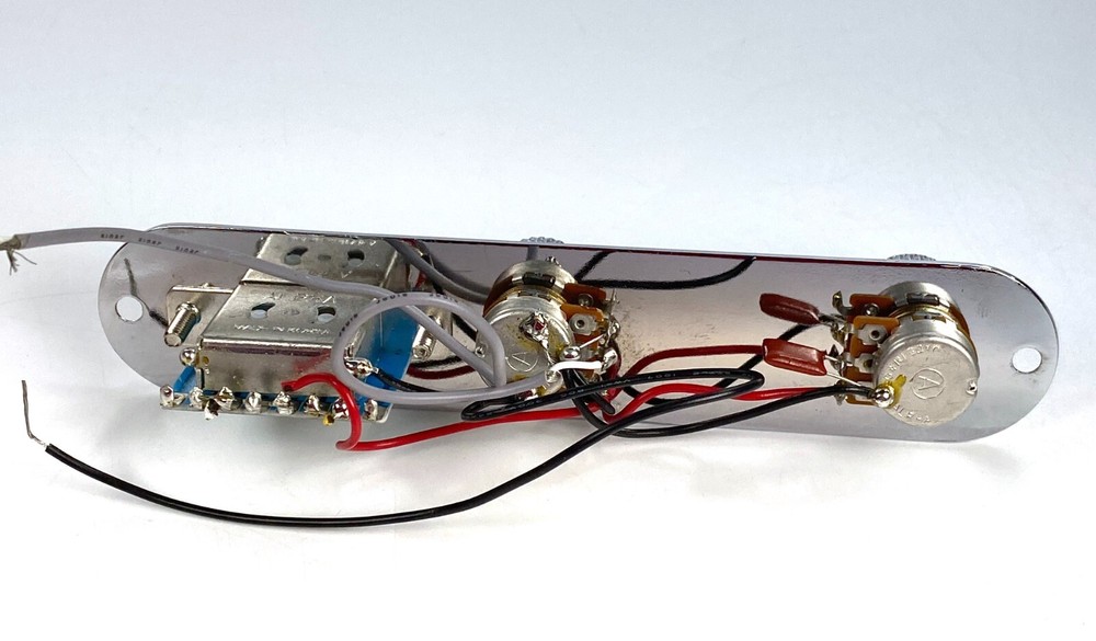 OEM Fender Squier Tele CONTROL PLATE w/ POTS & KNOBS Telecaster Affinity Screws