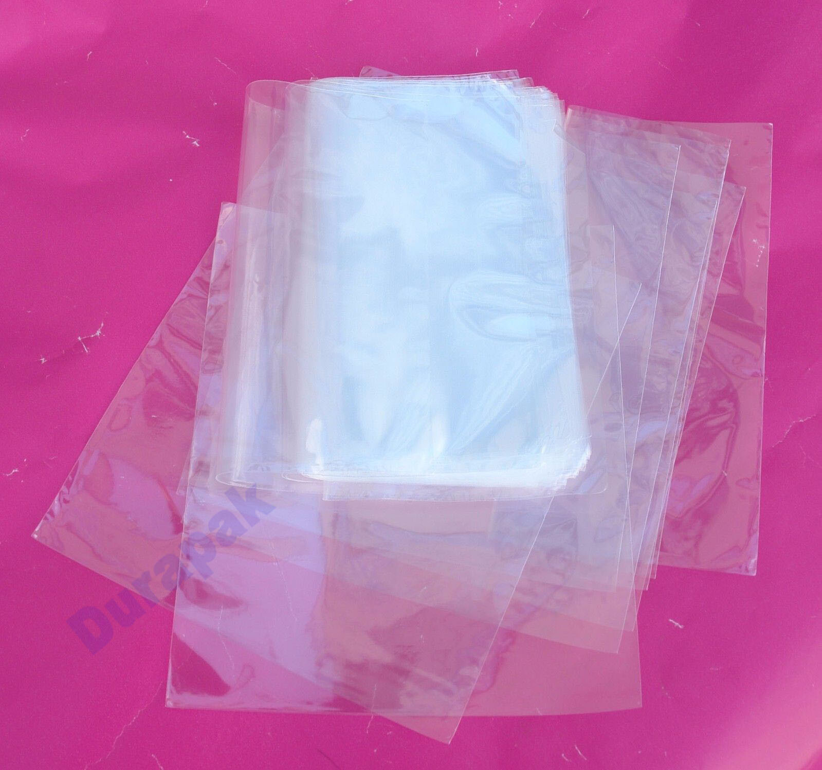 250 to 9000 pcs 4x6" to 12x16" Various Sizes POF Heat Shrink Wrap Film Flat Bags