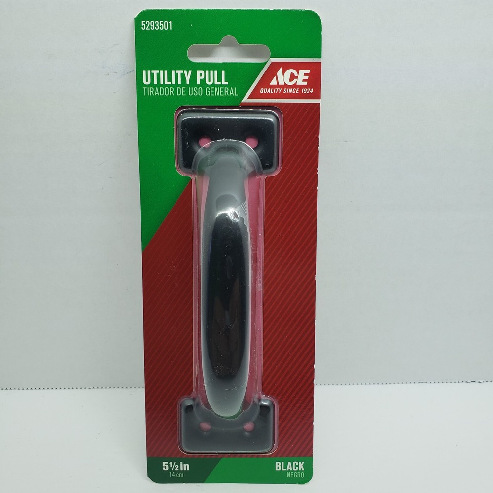 ACE Utility Pull  Handle Black  5-1/2"  #5293501