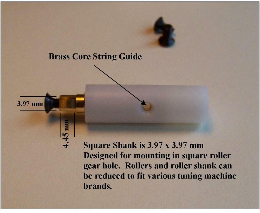 Classical Guitar Tuning Machine Rollers - Rubner Replacement Machine Head Pegs