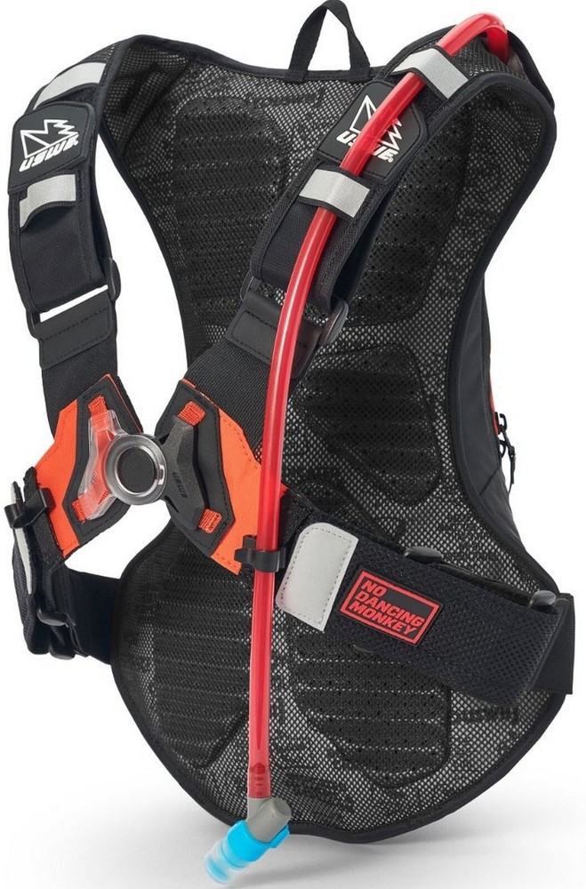 USWE Moto Hydro 8L Kurt Caselli Hydration Backpack Black/Blue