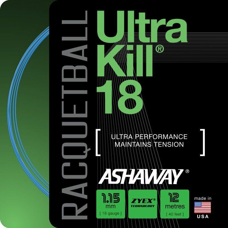 Ashaway Ultrakill 18 Racquetball String Set