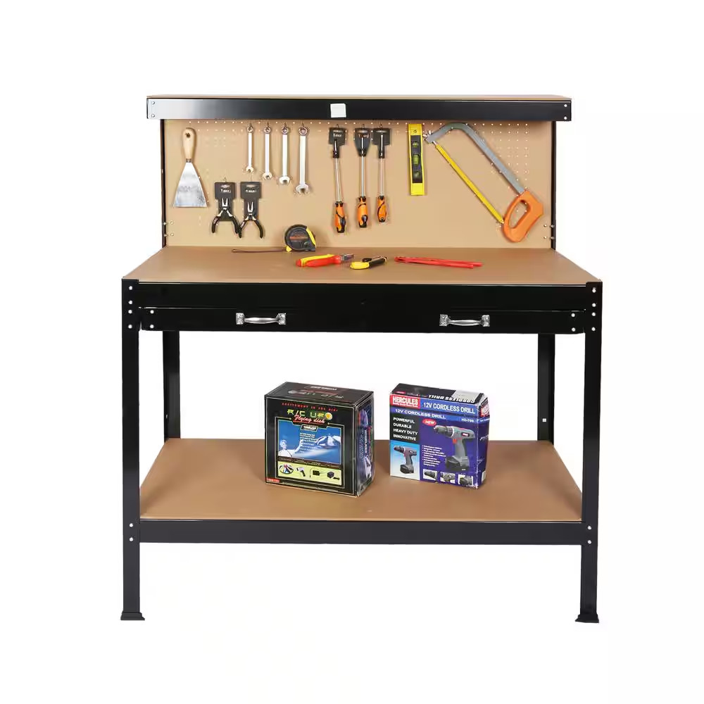 Wood Work Bench 115 Cm