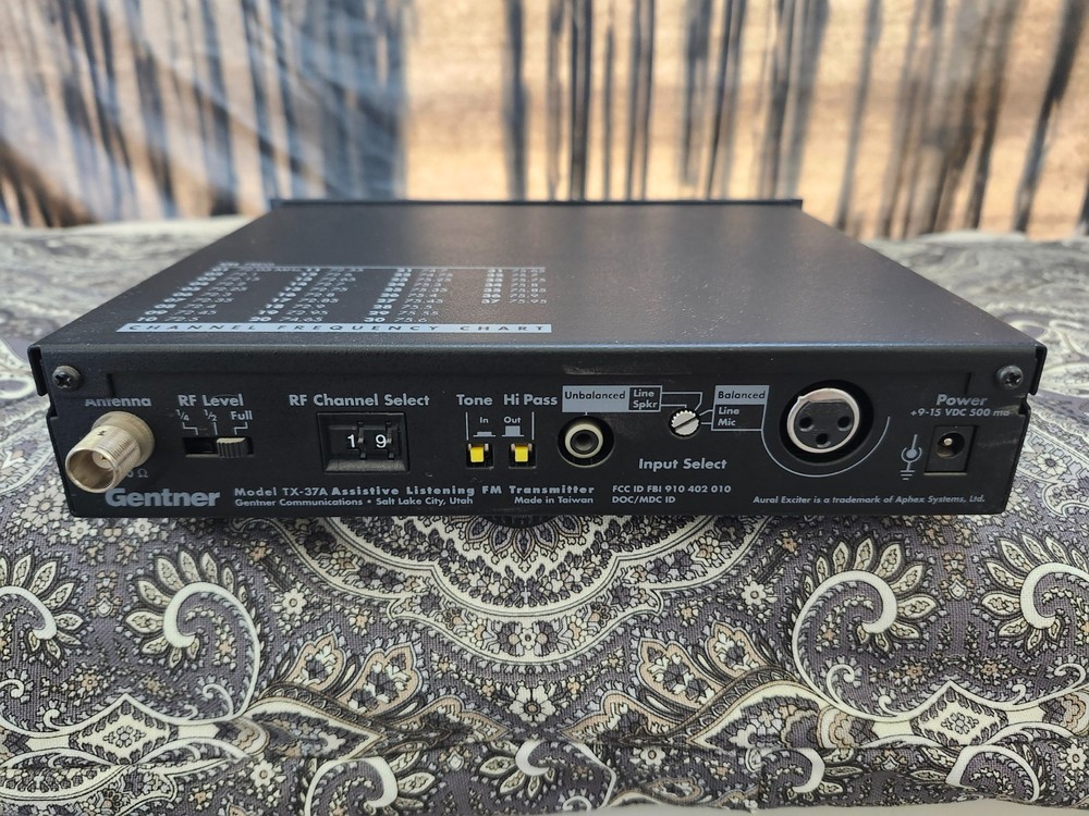 Gentner Assistive Listening FM Transmitter