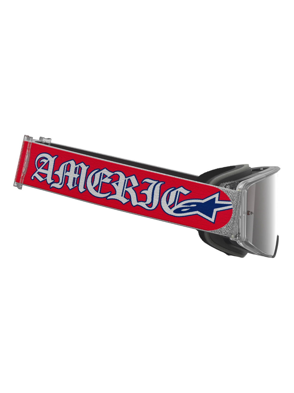 Alpinestars Supertech MX ATV Goggle - Merica 25 - Red/Blue - Silver/Copper