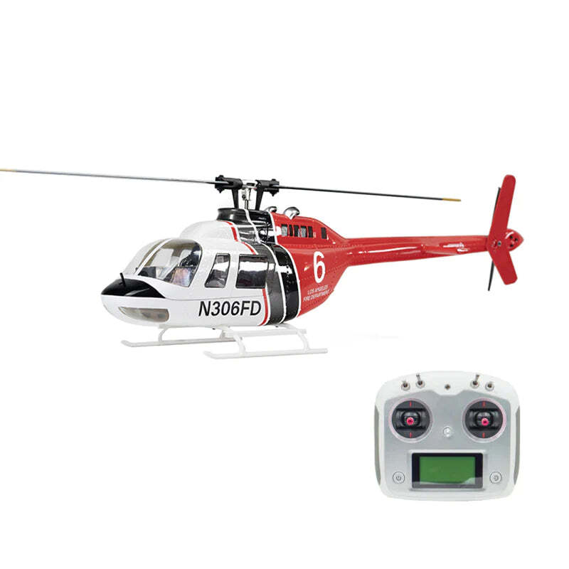 FlyWing BELL-206 V3 Scale Helicopter - RTF