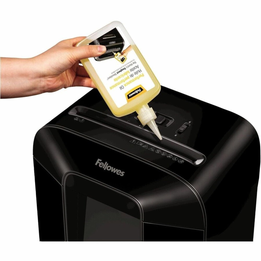 Fellowes Powershred Performance Shredder Oil, 12 Oz. Extended Nozzle Bottle