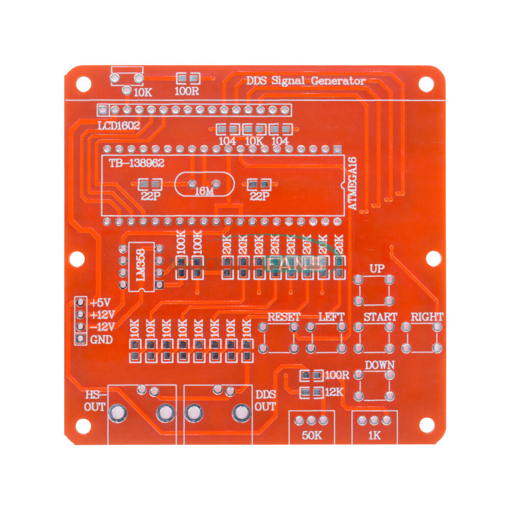 DDS Function AVR Sine/Triangle/Square Wave DIY DDS Signal Generator Module