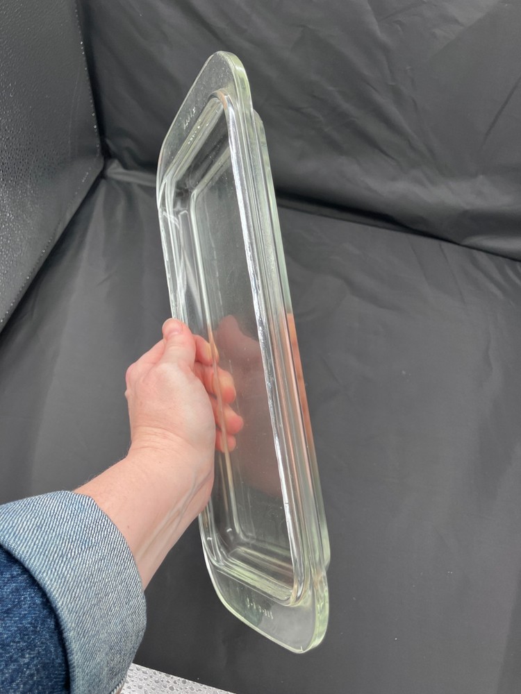 Pyrex Rectangle Clear Glass Lid 215-C A-7