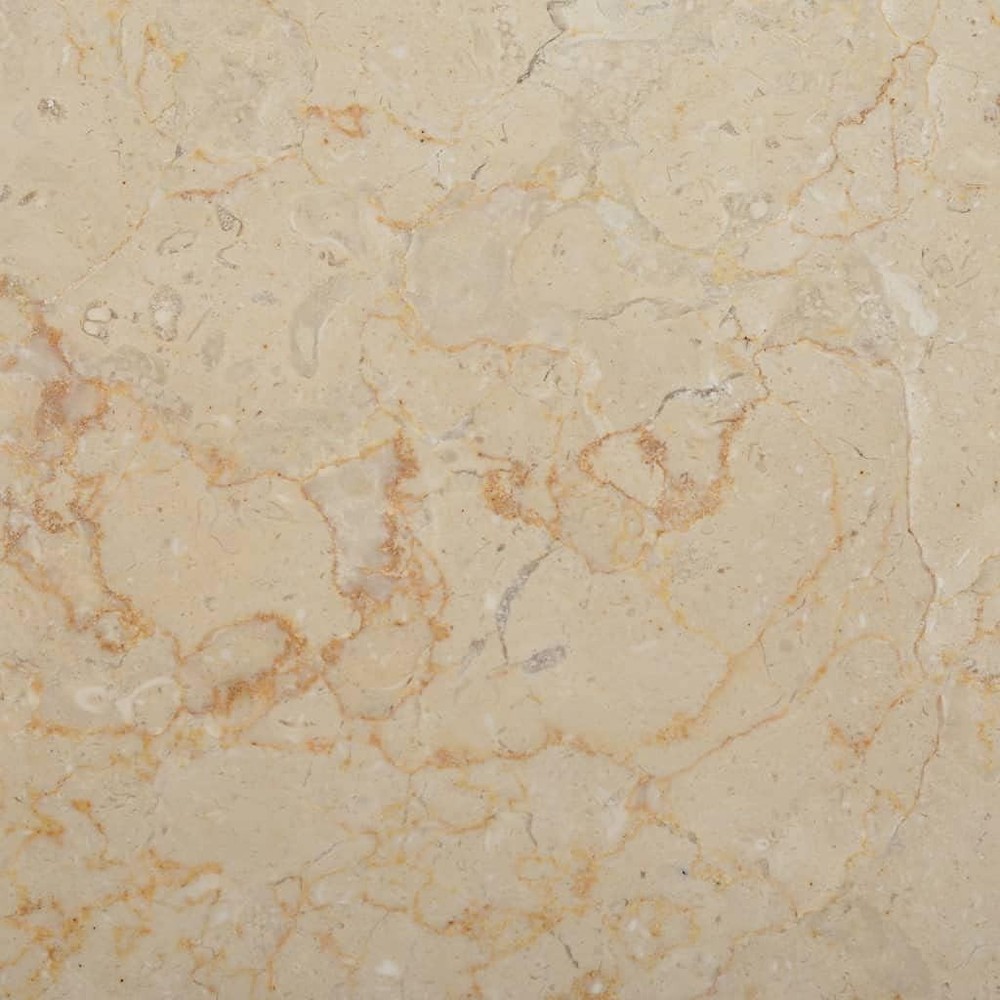 Marble Table Top - Round Cream Colored Replacement for Dining and Coffee Tables,