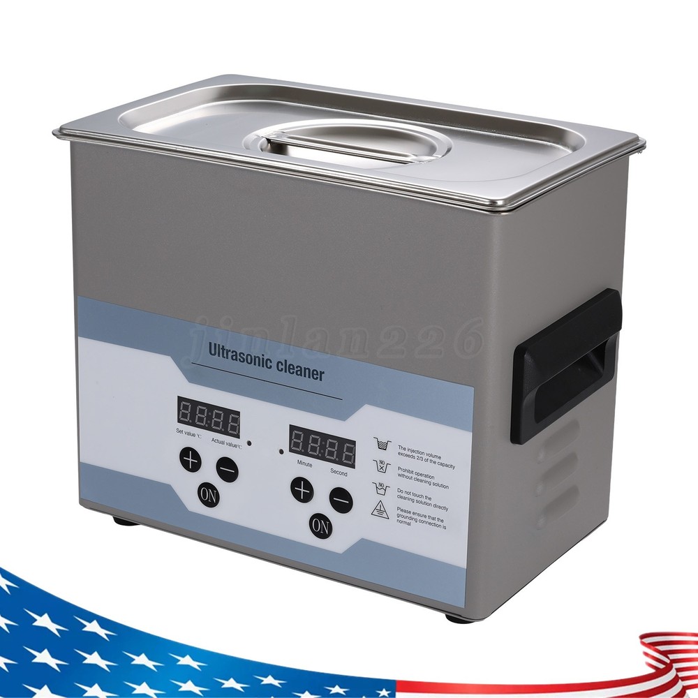 3.2L Ultrasonic Cleaner Cleaning Machine Basket Heater Timer