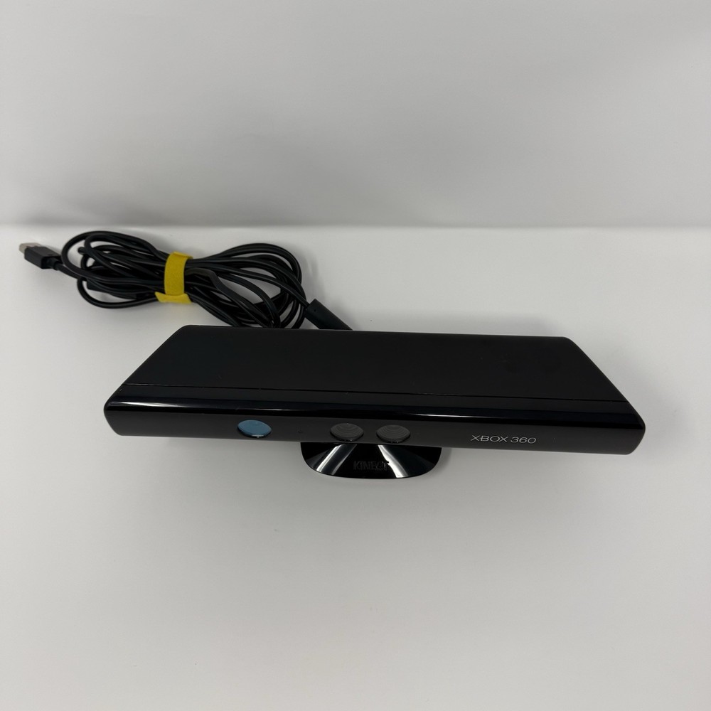 Microsoft Xbox 360 Kinect Sensor Bar with 2 games bundle lot • Tested