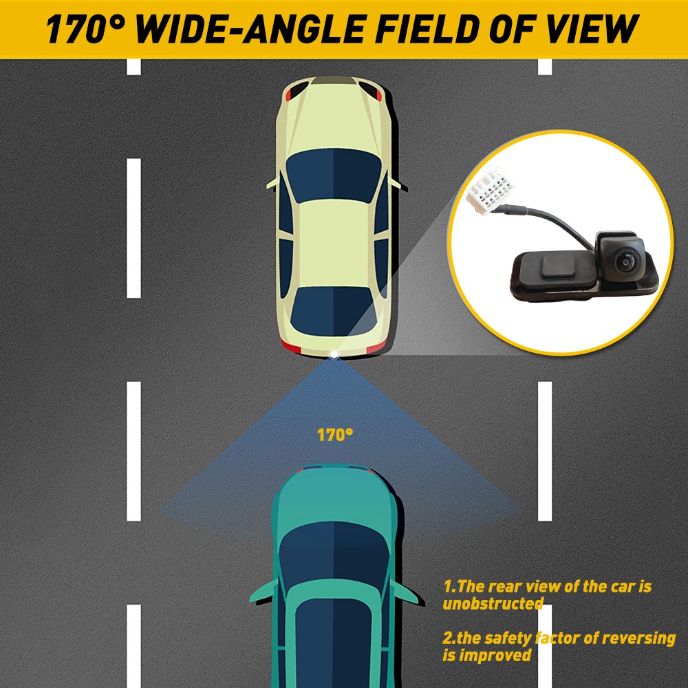HD Rear View Back up Reverse Camera fits Acura TLX 2015-2020 39530-TZ3-A12 New