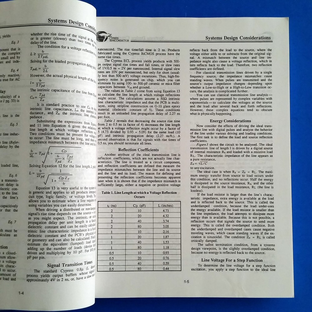 Cypress Semiconductor Applications Handbook Databook App Notes PLD CPLD Logic