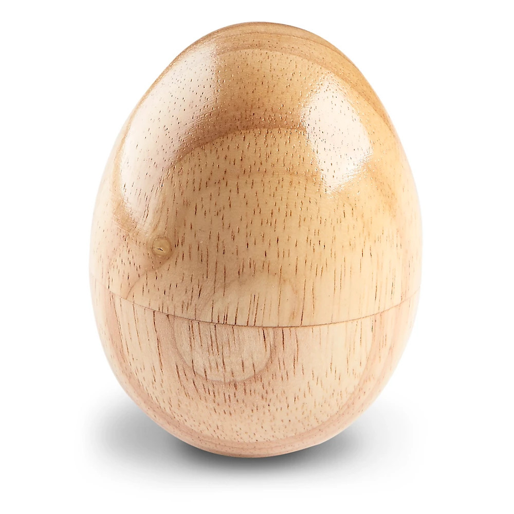 Nino Wood Egg Shaker Medium