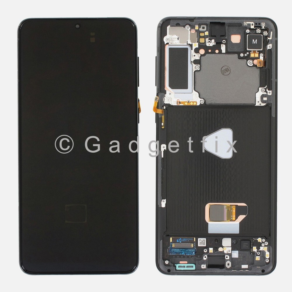 US For Samsung Galaxy S21 Plus OLED Display Touch Screen Frame Black Replacement