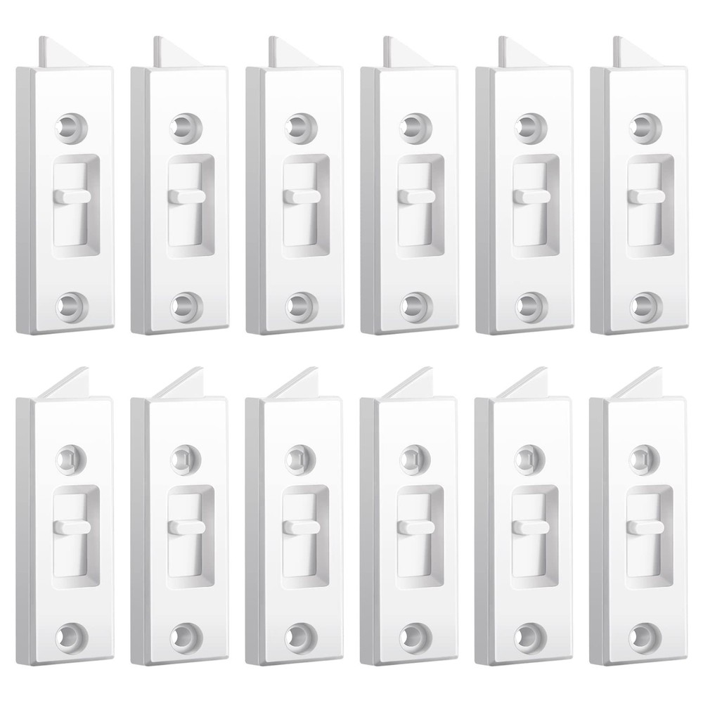 Window Latch Locks Parts and Hardware Tilt Plastic White