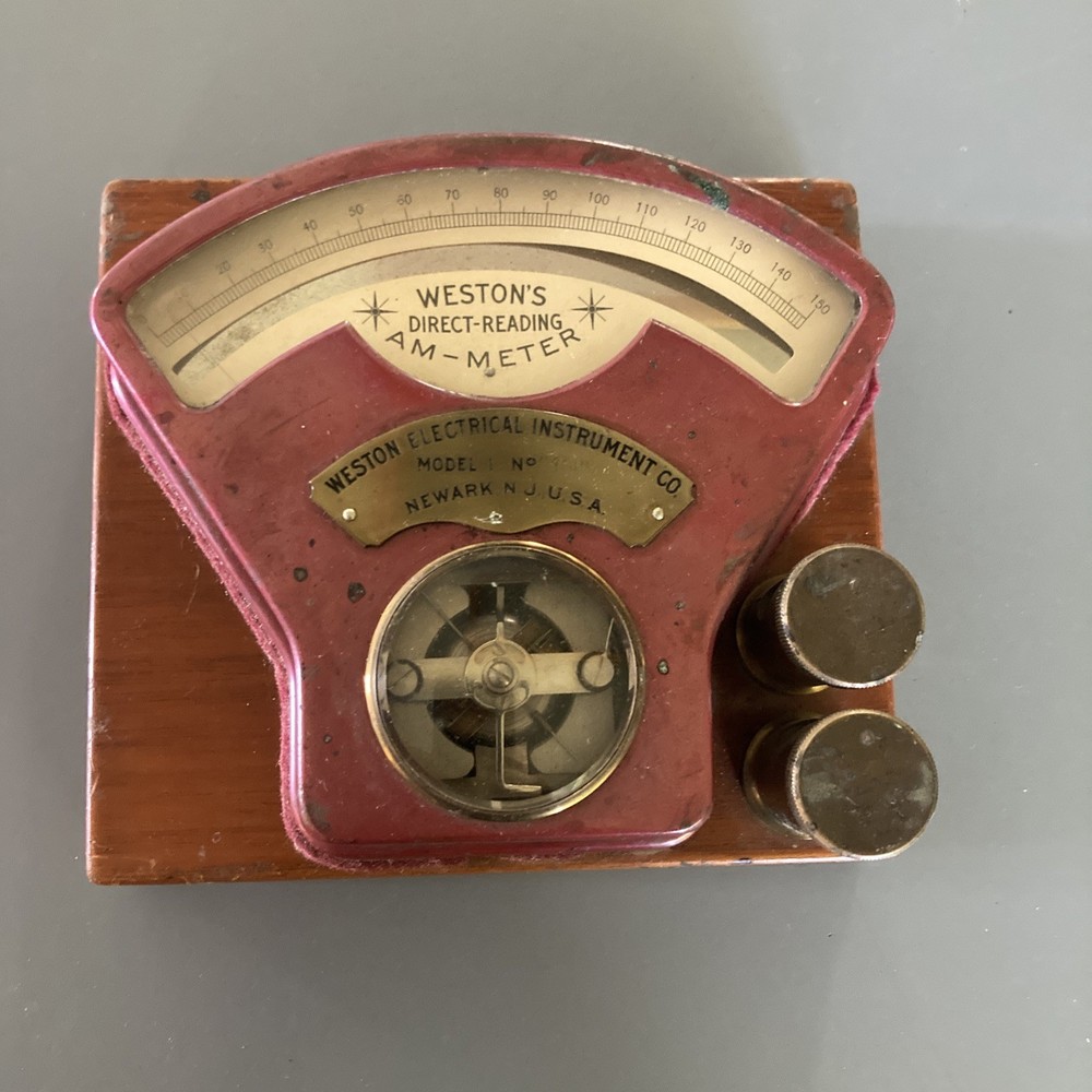 Weston’s Direct-reading Am-meter Model- 1