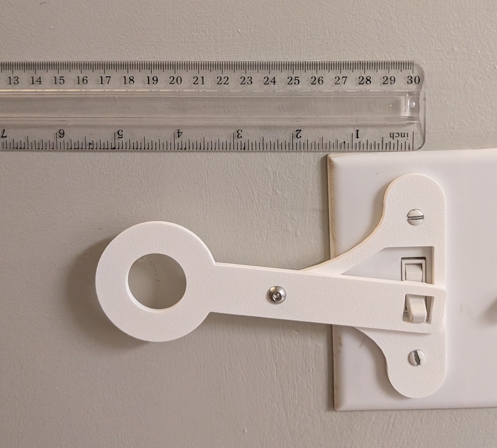 Horizontal Light Switch Extender
