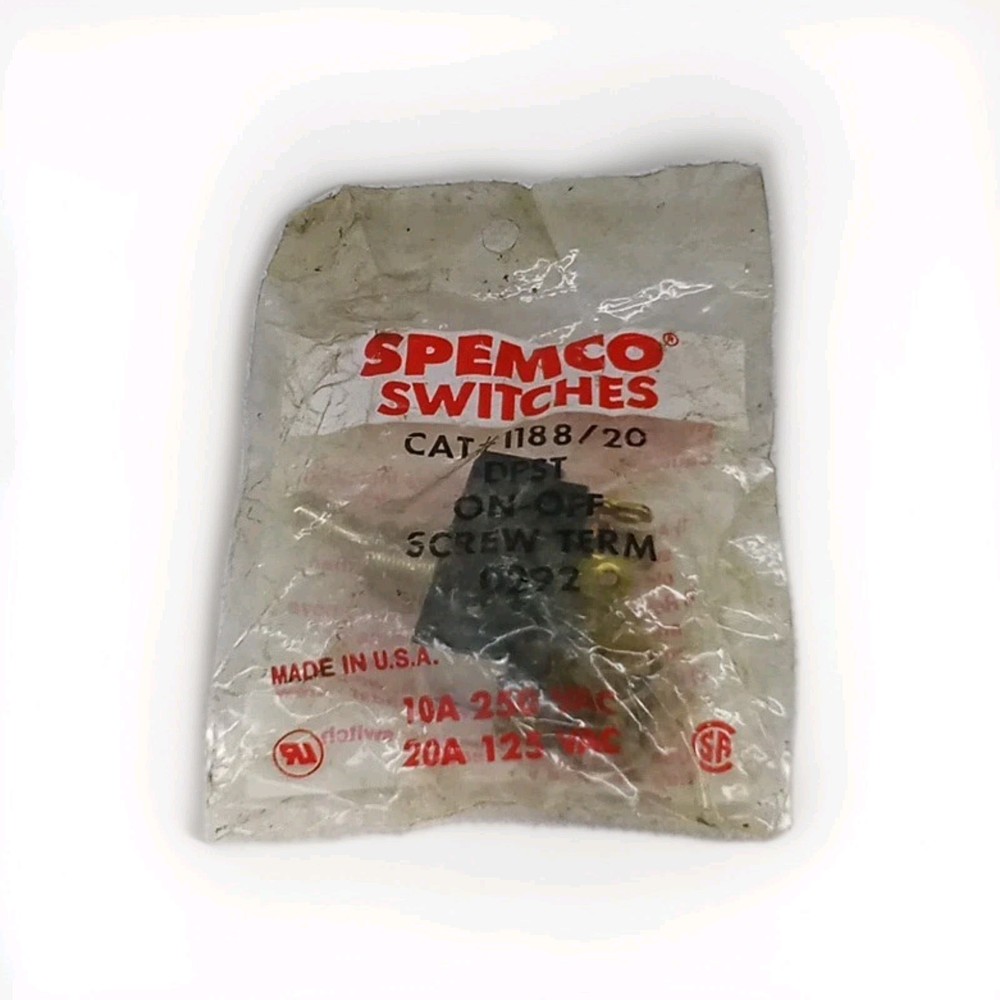 Spemco 1188/20 Toggle Switch
