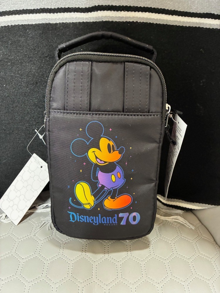 New 2025 Disney Parks x Lug Disneyland 70th Anniversary Crossbody Bag