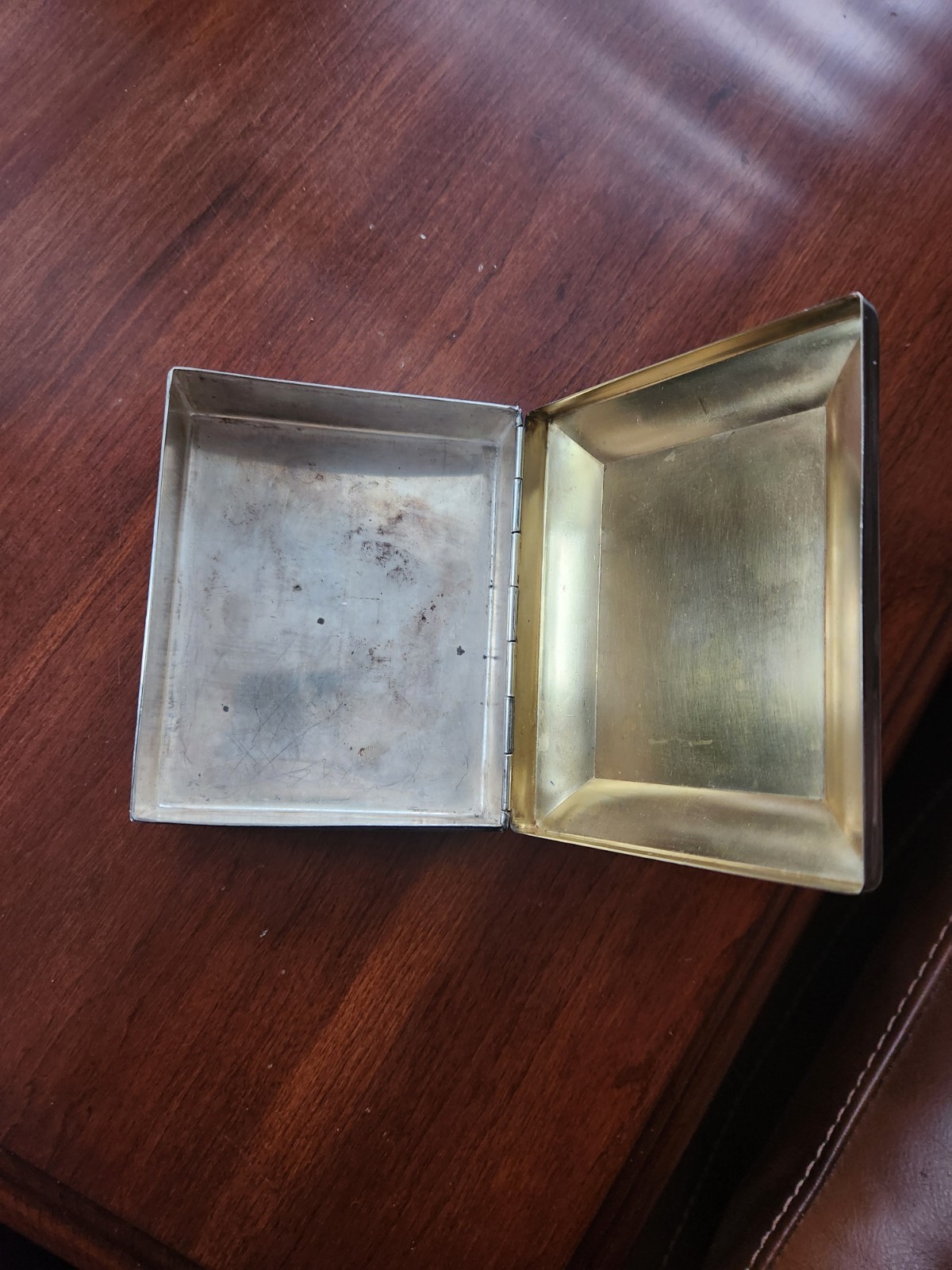 Gorham 352 Sterling Silver Cigarette Case Jewelry Trinket Box Coin Money Holder