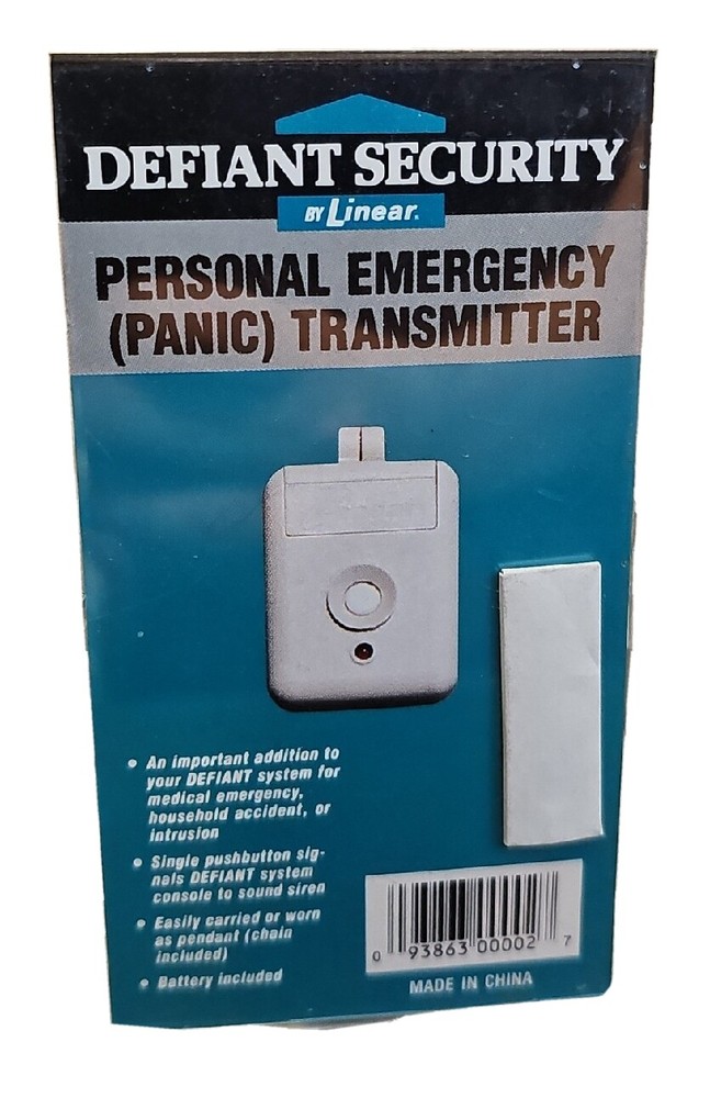 Defiant Security Personal Emergency Panic Transmitter