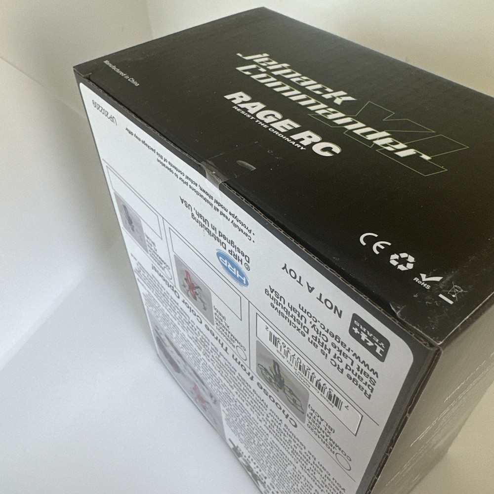 Rage RC 4520 Jetpack Commander XL RTF - Black