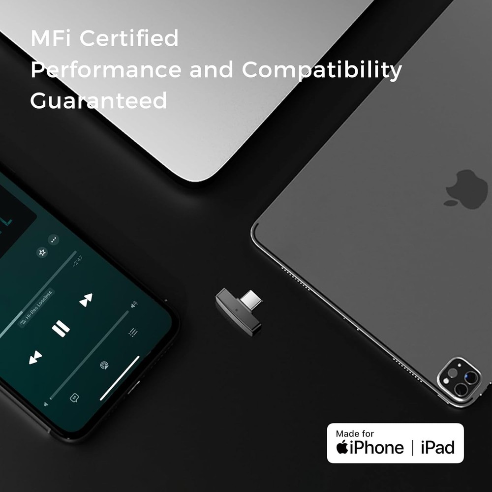 Questyle QCC Dongle Pro LDAC lossless Bluetooth Adapter for iPhone USB C