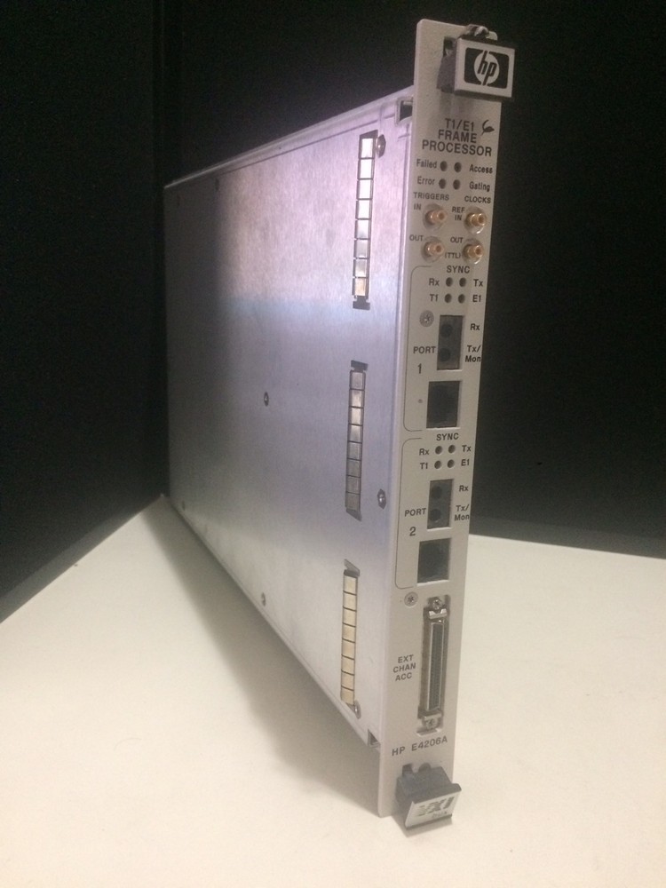 HP T1/E1 Frame Processor E4206A VXI Module