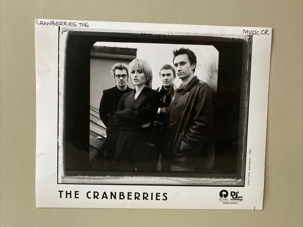The Cranberries Press Photo 8x10”.