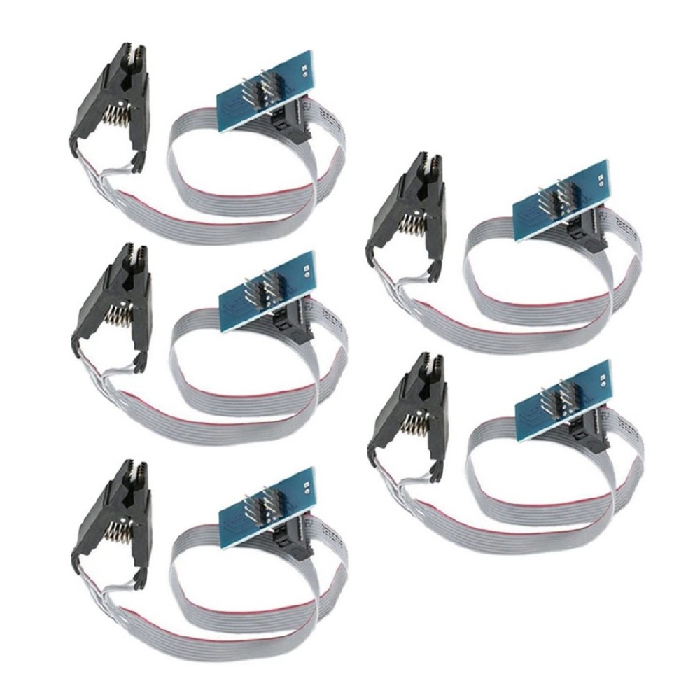 SOIC8 SOP8 Programmer Test Socket Clip for Flash BIOS Chip 24 25 Series Adapter