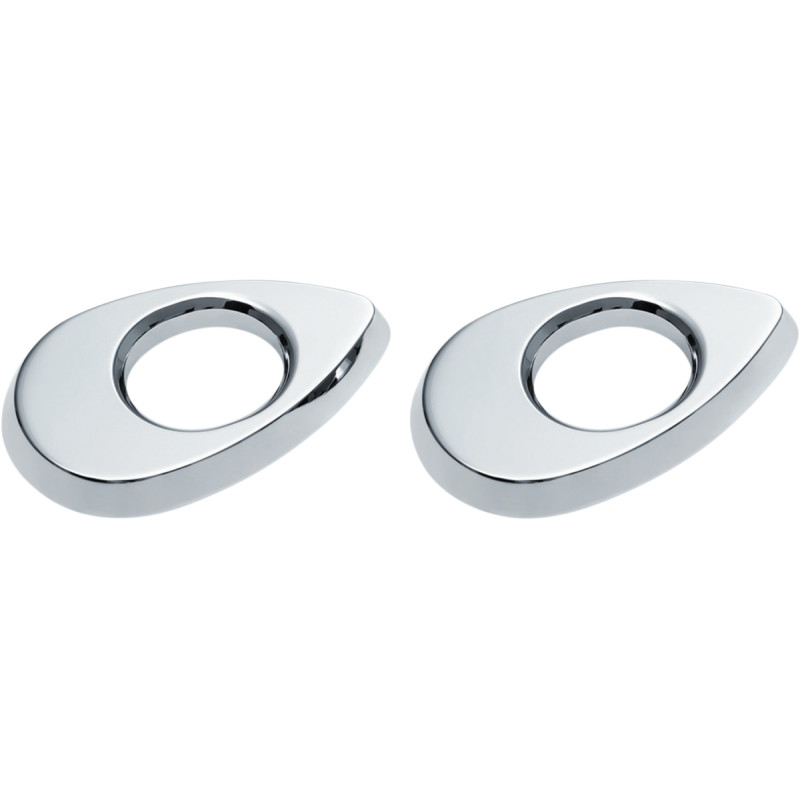 Kuryakyn - 2844 - Kellerman Front Turn Signal Mounts, Chrome