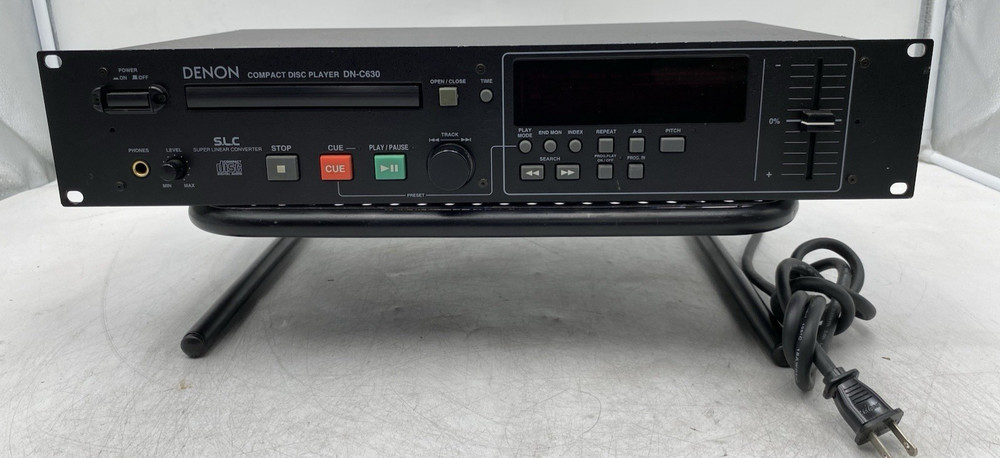 Denon DN-C630 Pro Audio 2U Rack CD Compact Disc Player