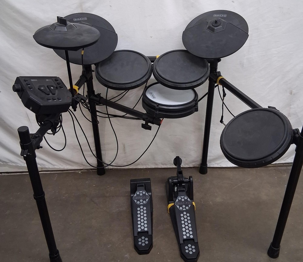 Simmons SD200 Electronic Drum Kit Complete SD200M Module Mesh Snare USB LOCAL