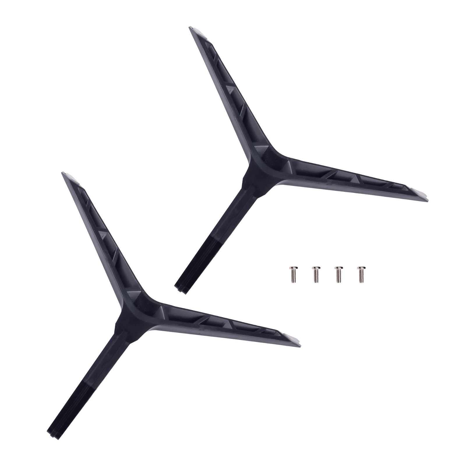 Black TV Base Stand Legs Feets w/ Screw For VIZIO TV V405-H19 D40F-G9 40" Class