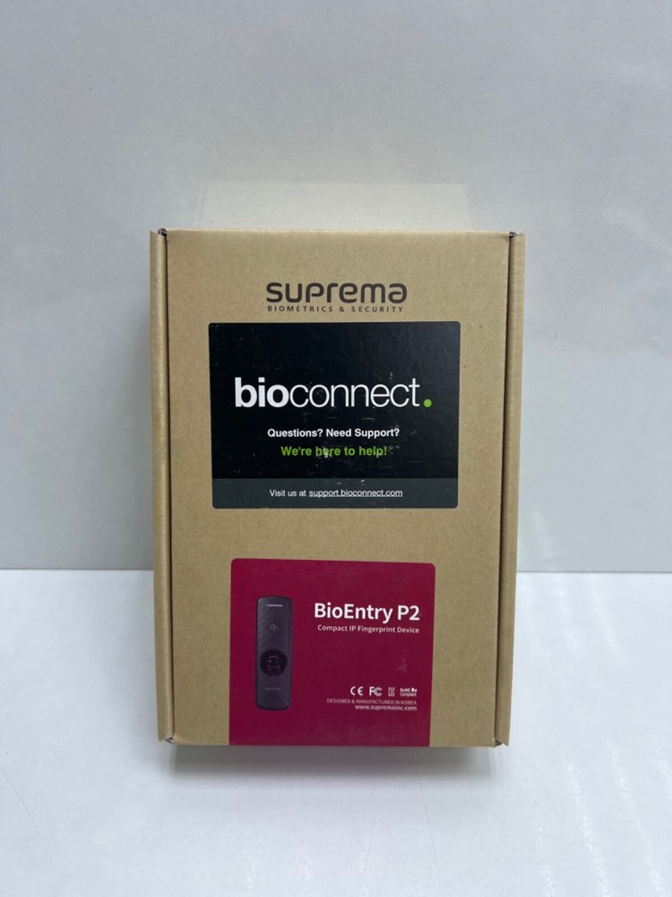 Suprema BioEntry P2 (BEP2-OA) Compact IP Fingerprint Access Control(Sealed)