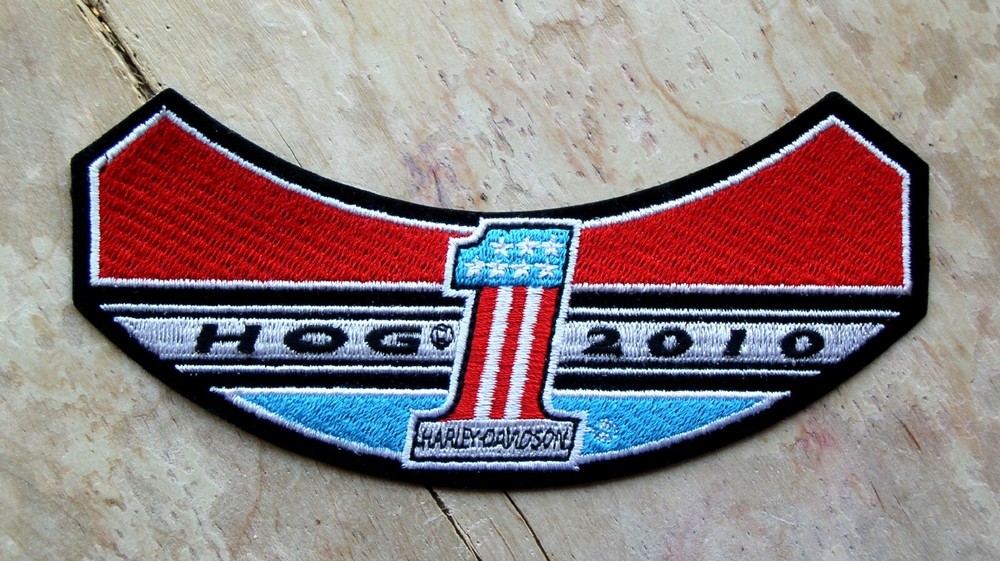 "NEW" 2010 HARLEY DAVIDSON OWNERS GROUP HOG CHAPTER PATCH