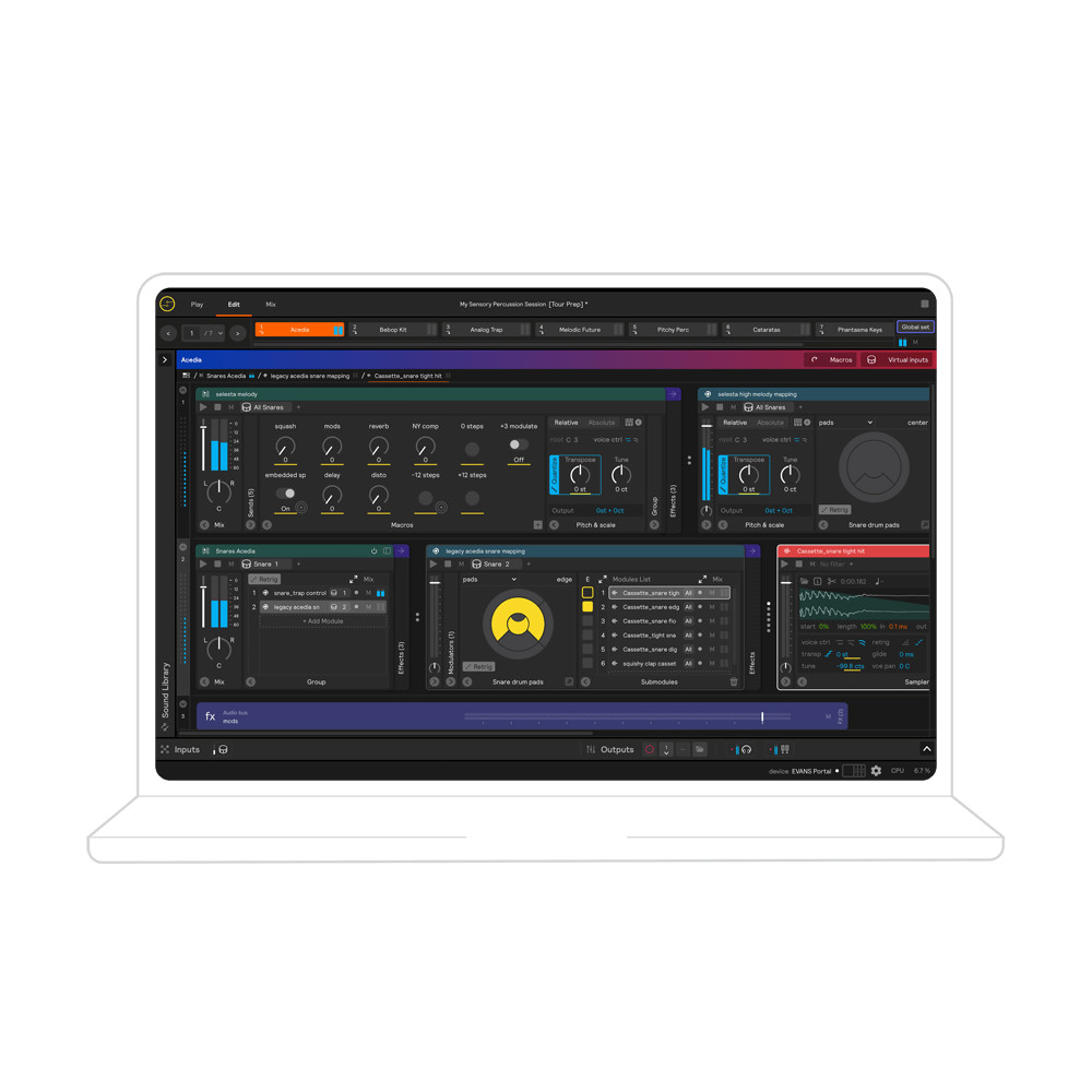 Evans Hybrid Sensory Percussion Starter Pack