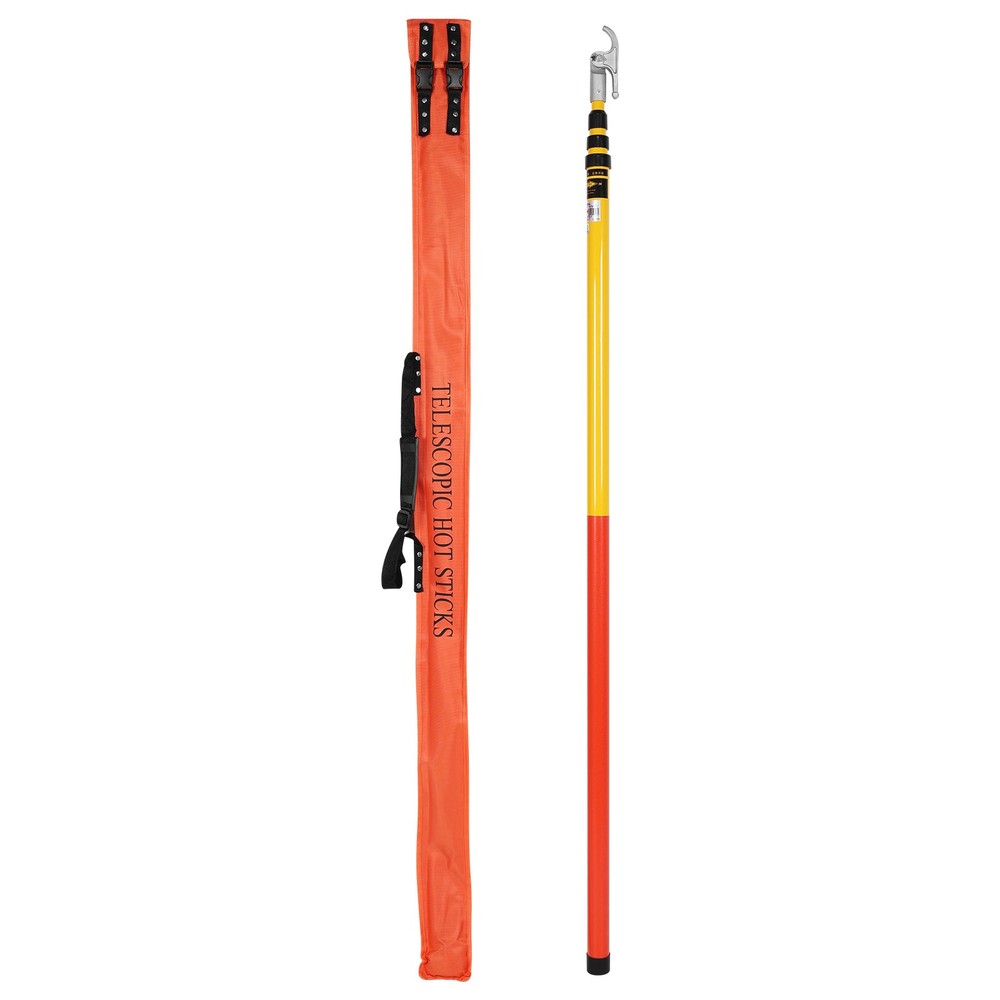 220KV 6m 4 Sections Electrical Hot Stick Telescopic Operation Pull Rod